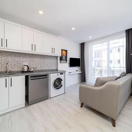 Central And Modern Flat In Muratpasa Apartment *